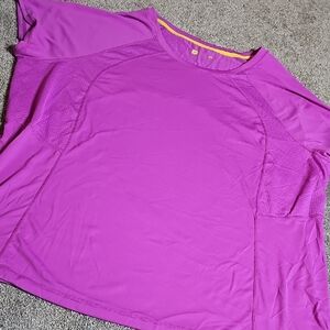 B9🔹️❤️Xersion Bright Purple Short Sleeve Tee